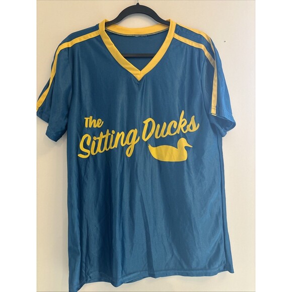 Adult Dodgeball "The Sitting Ducks" Costume - Hyde & EEK! Boutique Large - Picture 1 of 5